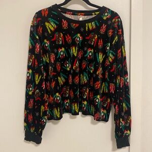 Holiday Ugly Sweater Top